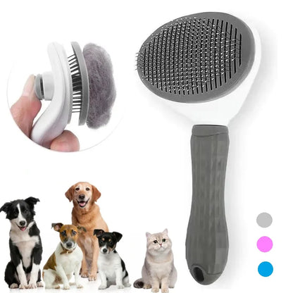 Cleaning Pet Grooming Brush