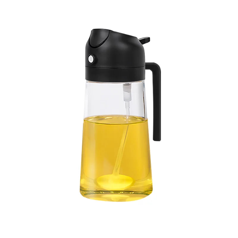 2-in-1 Oil Sprayer Dispenser Bottle