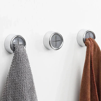 Self Adhesive Towel Plug Holder Wall Mounted Towel Hooks