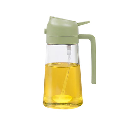 2-in-1 Oil Sprayer Dispenser Bottle
