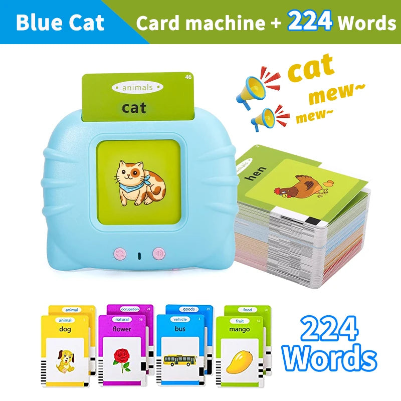 Early Education Flash Card Machine – Interactive Learning for Kids