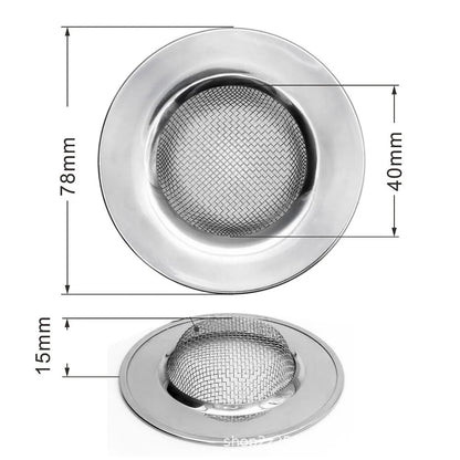Sink Grid Filter Stainless Steel Drain