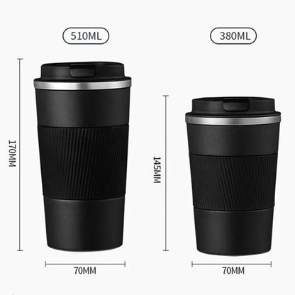 380ml 510ml Stainless Steel Coffee Cup Thermal