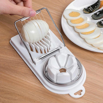 2-in-1 Stainless Steel Egg Slicer