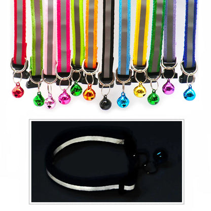 2Pcs Reflective Collars for Cats and Dogs