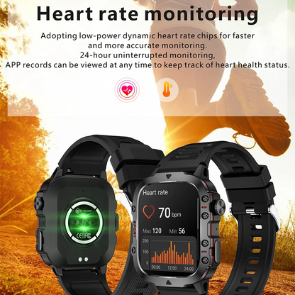 Waterproof Smart Watch Bluetooth Fitness Tracker