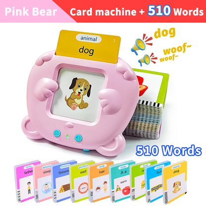 Early Education Flash Card Machine – Interactive Learning for Kids