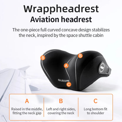 Update Car Lumbar Support Pillow Auto Neck Pillow Universal Vehicle Cushion