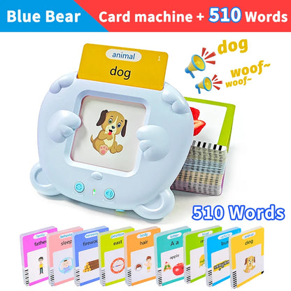 Early Education Flash Card Machine – Interactive Learning for Kids