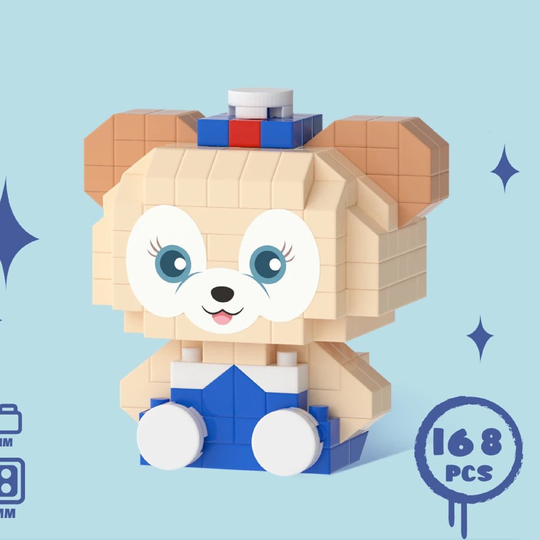 Cute Cinnamoroll DIY Block Toy Gift