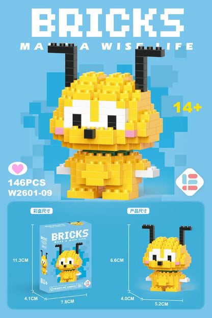 Cartoon Building Block Toys for Kids