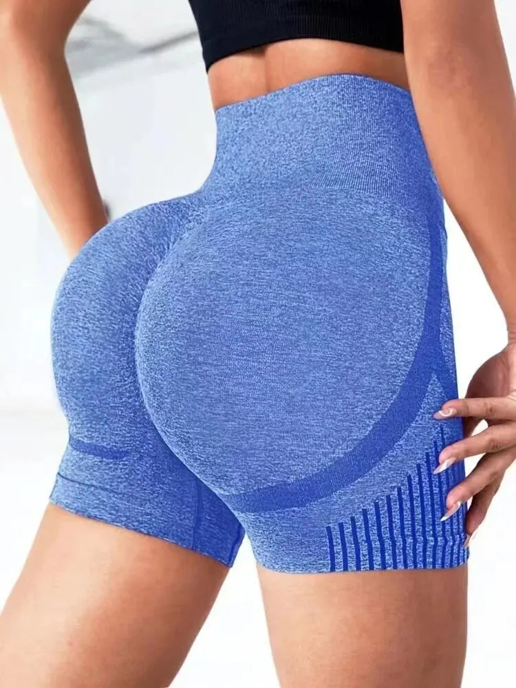 Women’s Fitness High Waist Gym Shorts