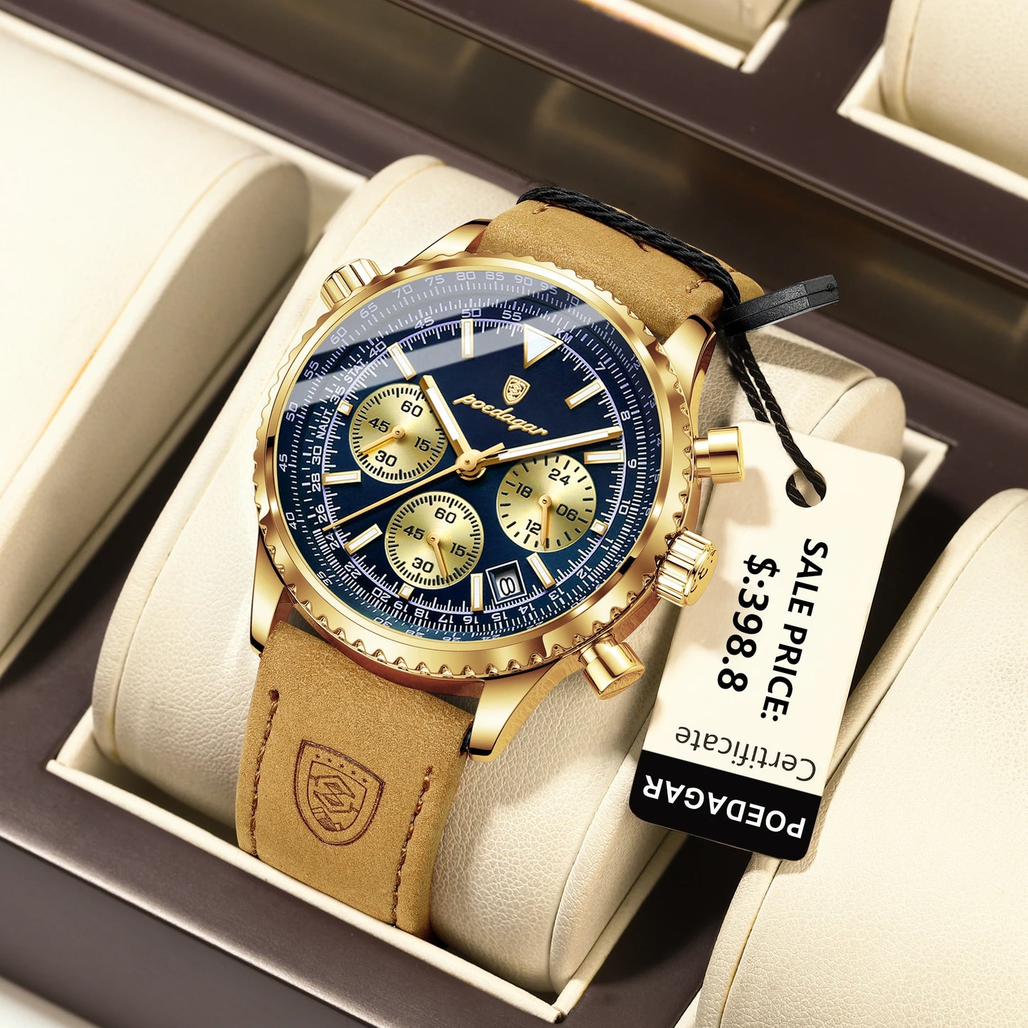 Timeless Elegance – Classic Quartz Wristwatch