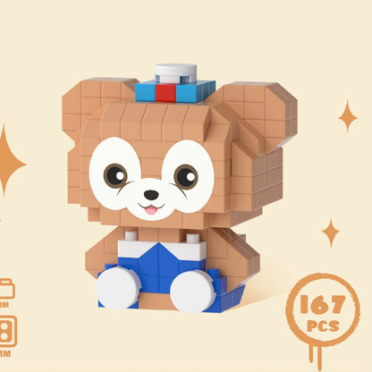Cute Cinnamoroll DIY Block Toy Gift