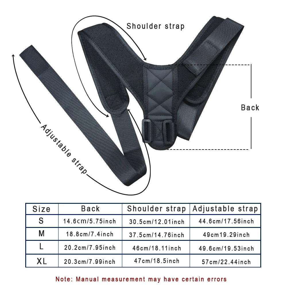 Adjustable Back Posture Corrector for Adults