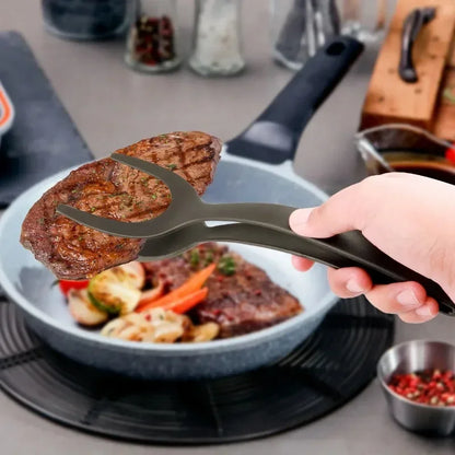 2-in-1 Spatula Tongs for Cooking