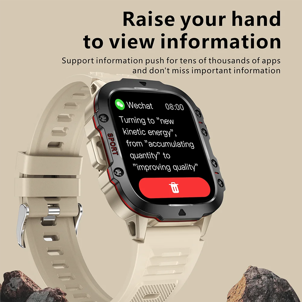 Waterproof Smart Watch Bluetooth Fitness Tracker