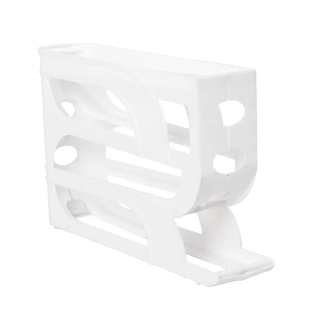 Automatic Rolling Egg Storage Box Organizer