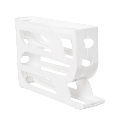 Automatic Rolling Egg Storage Box Organizer