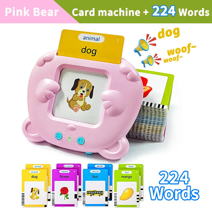 Early Education Flash Card Machine – Interactive Learning for Kids