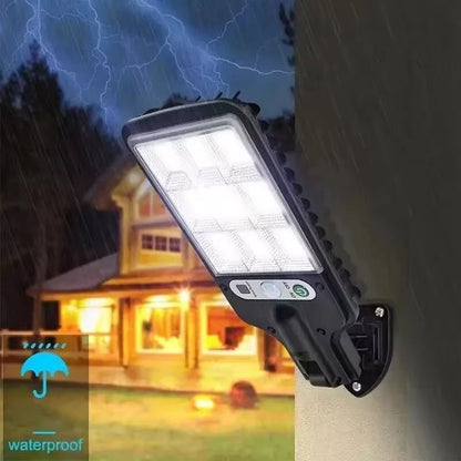 Outdoor Solar Security Lights with Remote Control