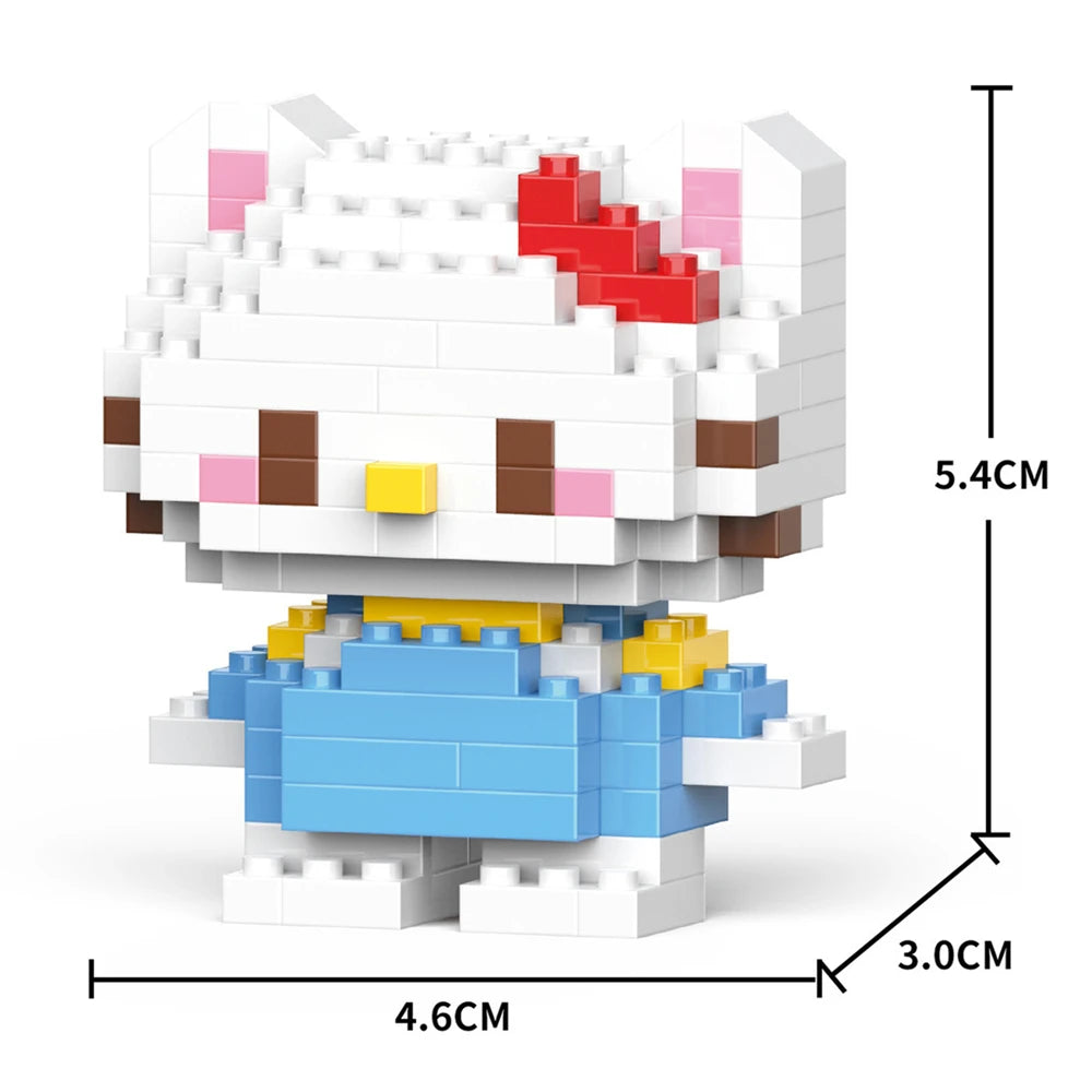 Cute Cinnamoroll DIY Block Toy Gift