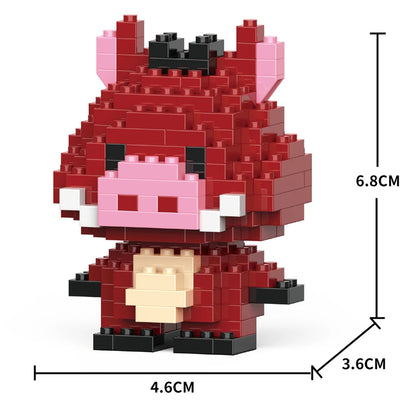 Cute Cinnamoroll DIY Block Toy Gift