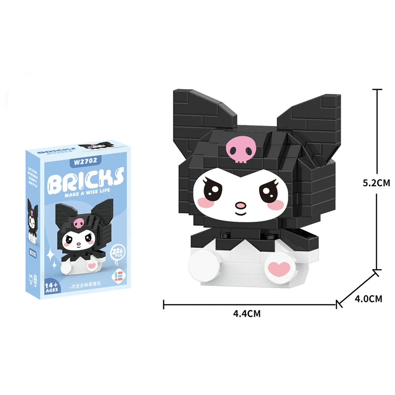 Cute Cinnamoroll DIY Block Toy Gift