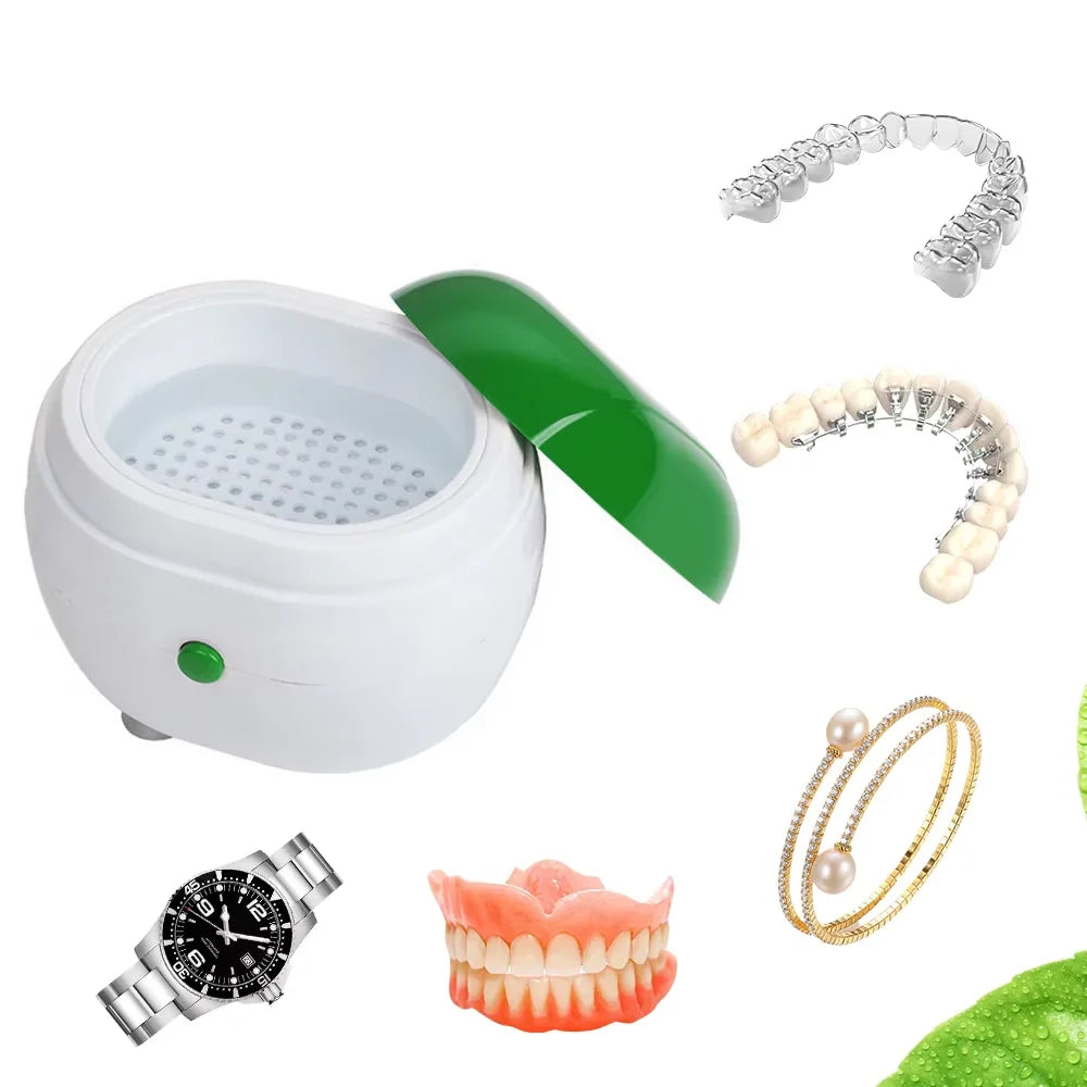 Automatic Denture Cleaner Case with Filter