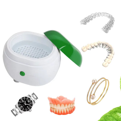 Automatic Denture Cleaner Case with Filter