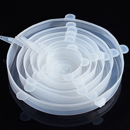 Reusable Silicone Stretch Lids for Bowls