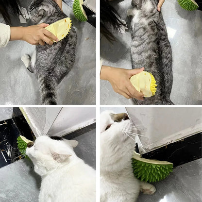 Cat scratcher, cat massager, cat hair remover brush