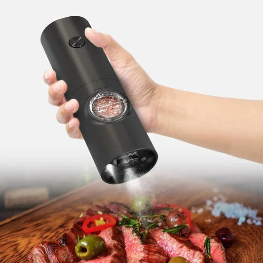 Electric Mill Pepper And Salt Grinder