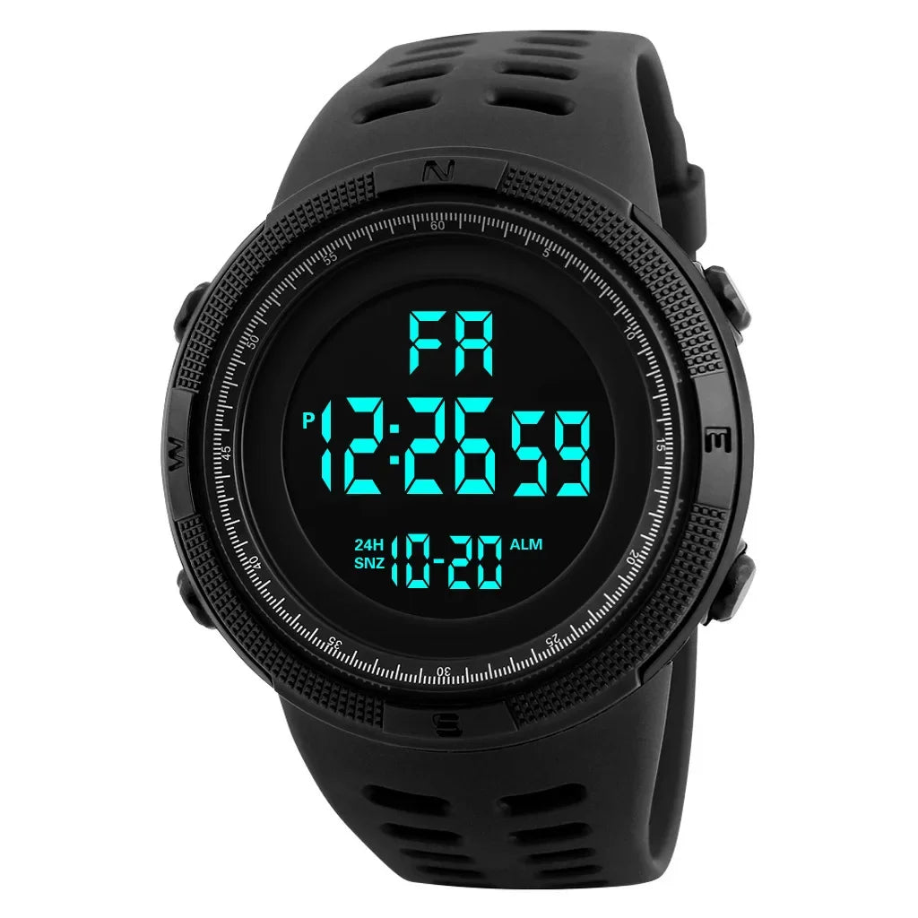 Military Men Sports Wristwatch Multifunction Men's Digital Watches Waterproof Clock Student Electronic Watch for man