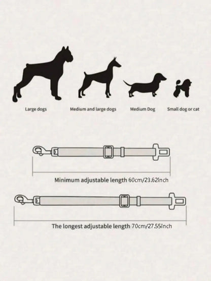 1 Pc Pet Seat Belt For Dog & Cat for Car