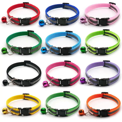2Pcs Reflective Collars for Cats and Dogs