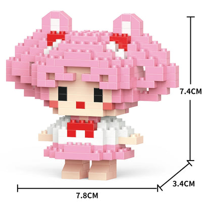 Cute Cinnamoroll DIY Block Toy Gift