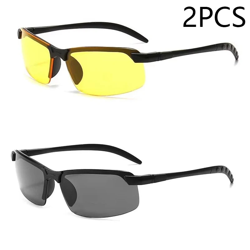 Men Sunglasses Photochromic Polarized Driving