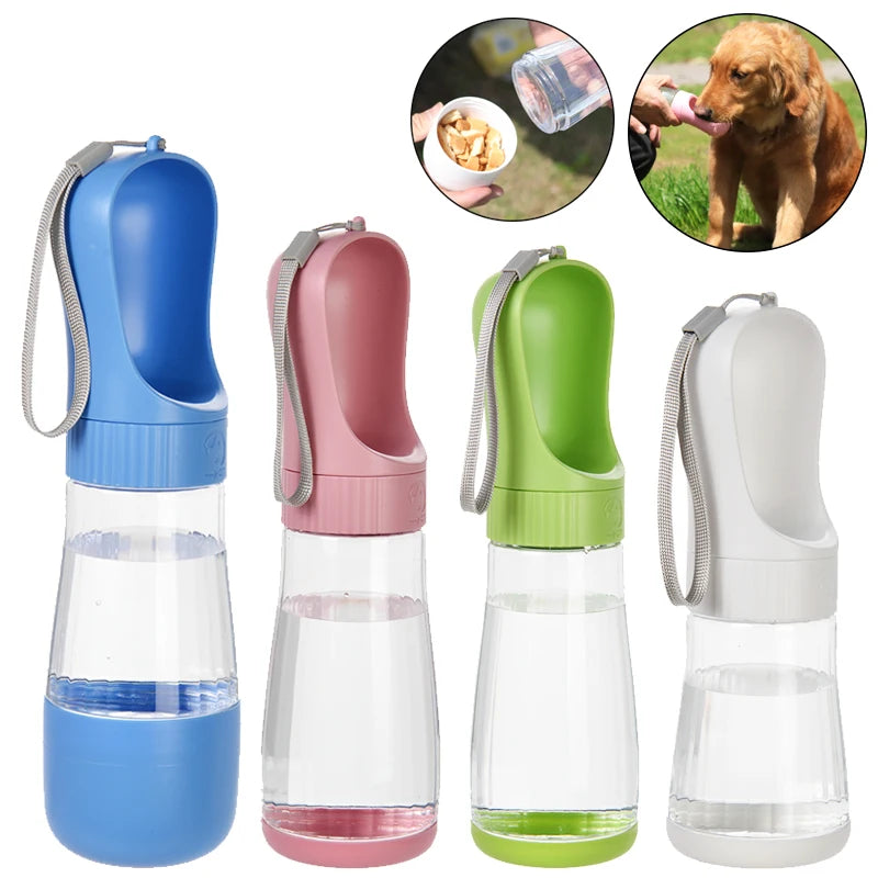 Portable Dog Water Bottle and Food Bowl