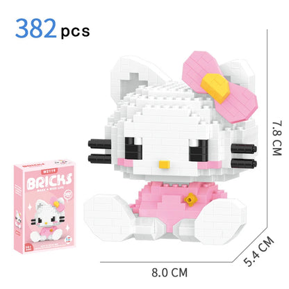 Cute Cinnamoroll DIY Block Toy Gift