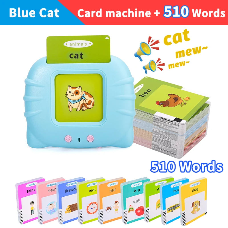 Early Education Flash Card Machine – Interactive Learning for Kids