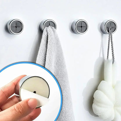 Self Adhesive Towel Plug Holder Wall Mounted Towel Hooks