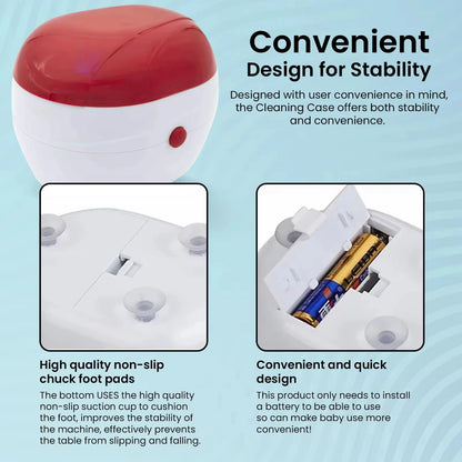 Automatic Denture Cleaner Case with Filter