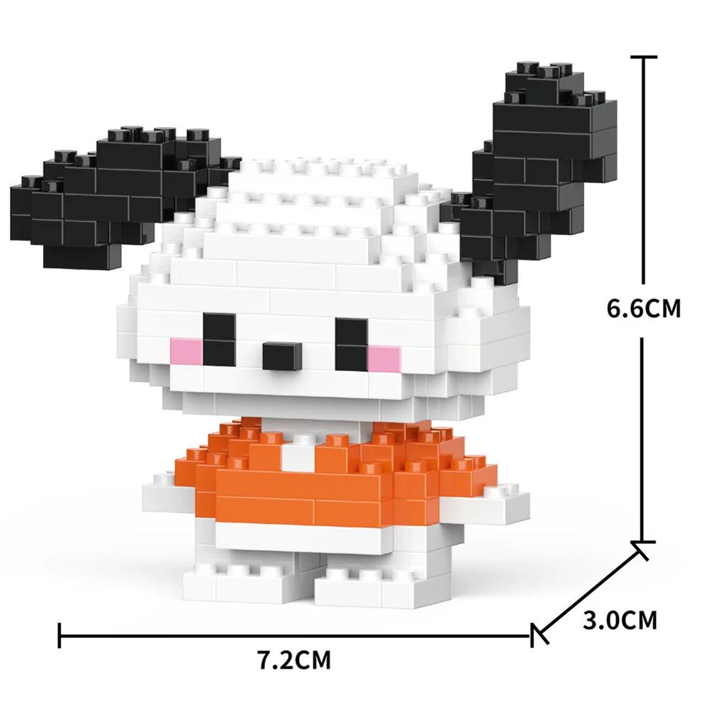 Cute Cinnamoroll DIY Block Toy Gift