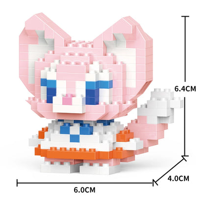 Cute Cinnamoroll DIY Block Toy Gift
