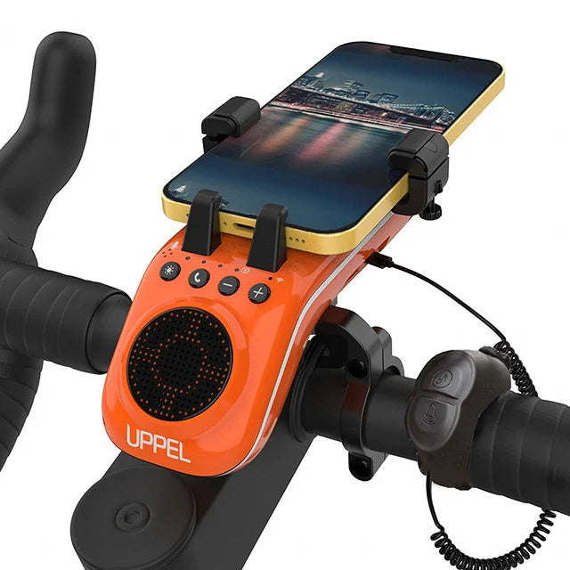 10-in-1 Bike Light Phone Holder Set
