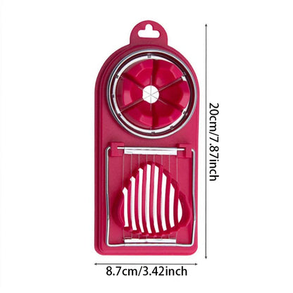 2-in-1 Stainless Steel Egg Slicer