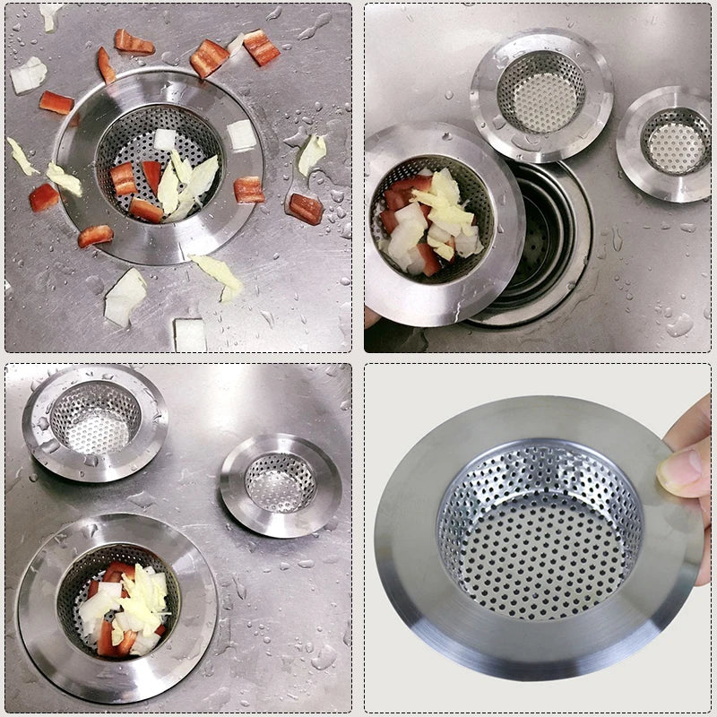Sink Grid Filter Stainless Steel Drain