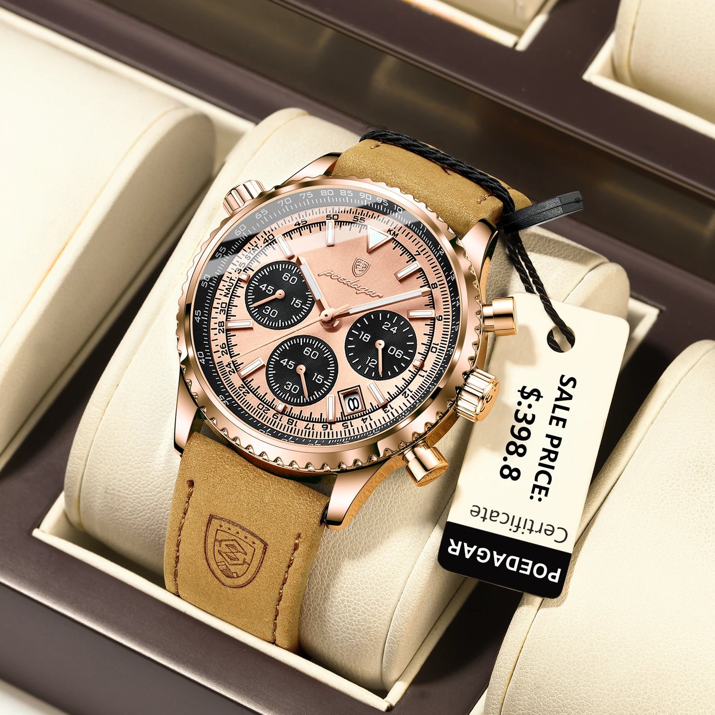 Timeless Elegance – Classic Quartz Wristwatch