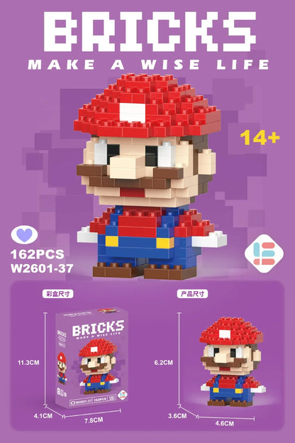 Cartoon Building Block Toys for Kids